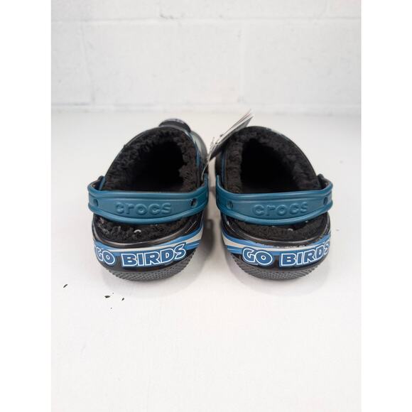 Crocs x NFL Men\'s 6 Women\'s 8 Philadelphia Eagles Classic Lined Crocs 3D Jibbitz main image 8